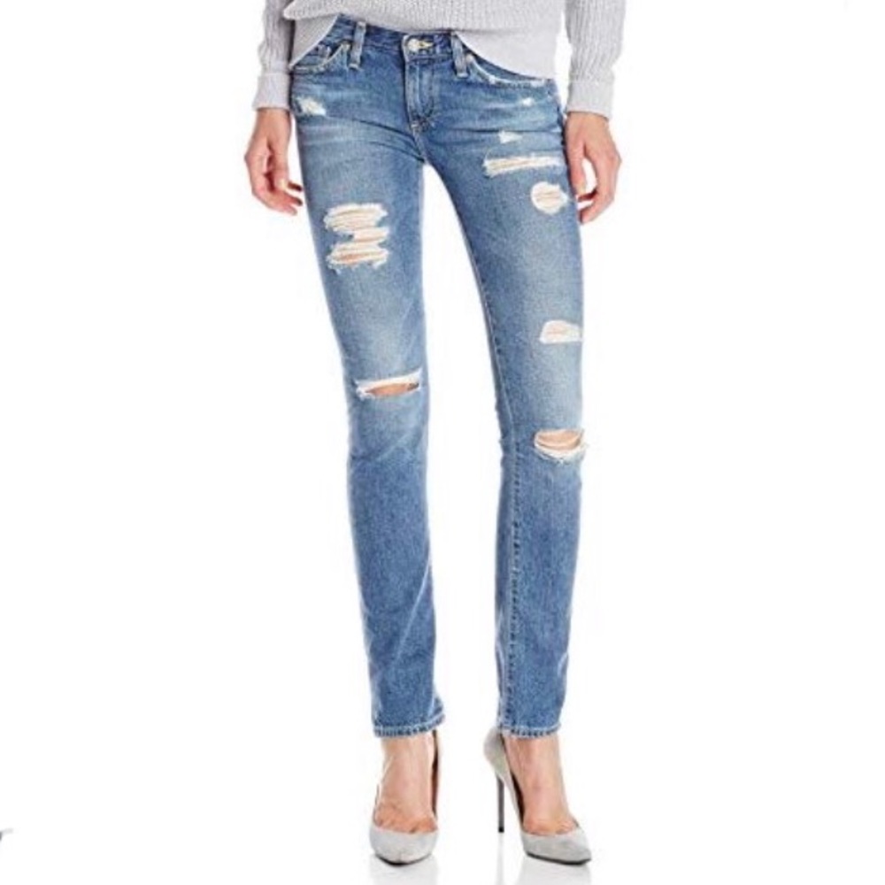 AG Jeans The Stilt Cigarrette Leg 15 Year Jeans